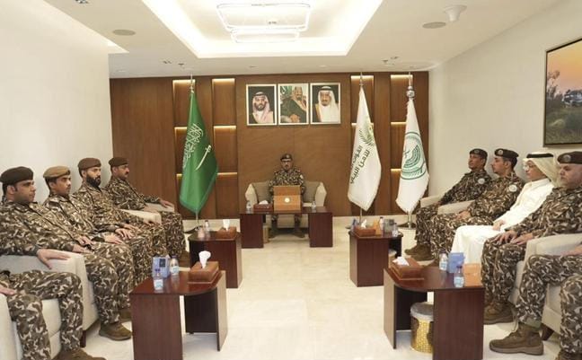 الأمن البيئي يحتفي بعيد الفطر المبارك