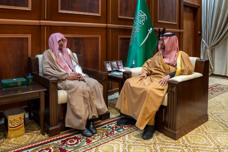 نائب أمير منطقة حائل يستقبل مدير فرع هيئة الأمر بالمعروف بالمنطقة