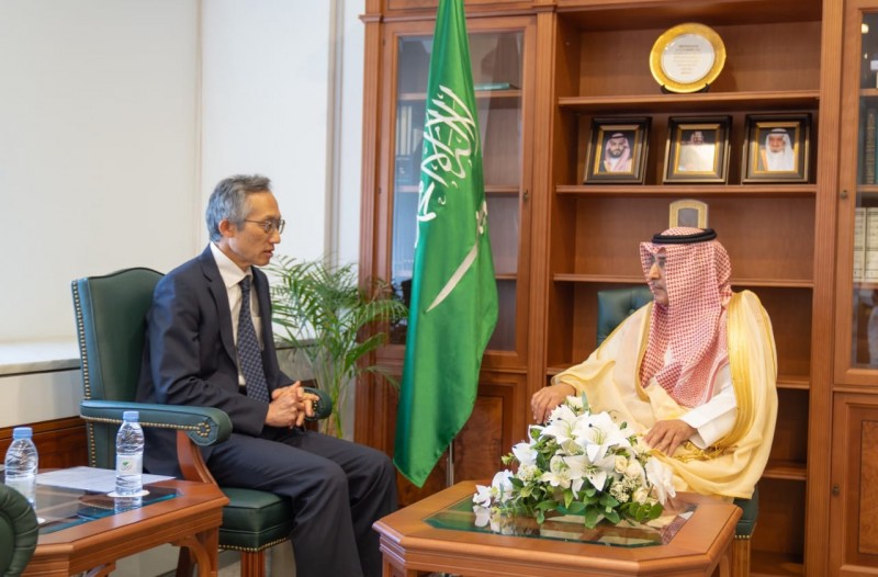 وكيل الوزارة للشؤون السياسية يستقبل سفير اليابان لدى المملكة وكيل الوزارة للشؤون السياسية يستقبل سفير اليابان لدى المملكة