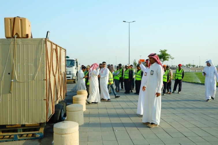 أمانة حفرالباطن تُطلق حملة لمعالجة عناصر التشوّه البصري في الحدائق والمُتنزهات