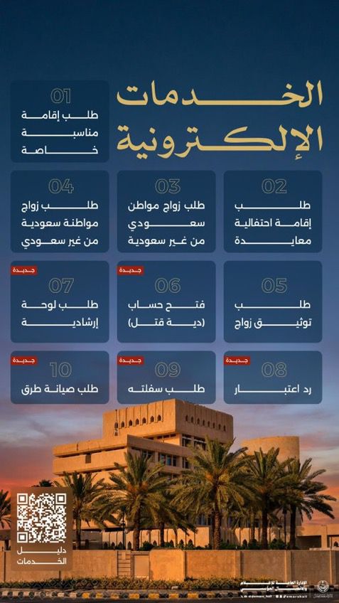 إمارة حائل تُطلق حزمة خدمات إلكترونية جديدة لتعزيز التحول الرقمي إمارة حائل تُطلق حزمة خدمات إلكترونية جديدة لتعزيز التحول الرقمي