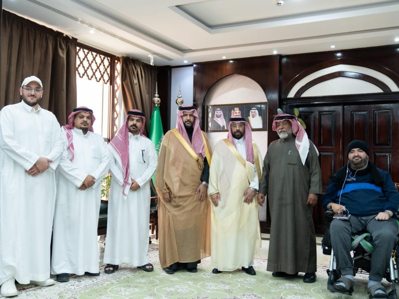 أمين منطقة الجوف يستقبل رئيس المجلس التخصصي لجمعيات ذوي الإعاقة