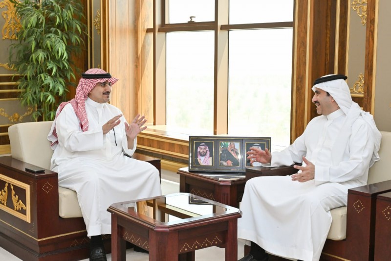 رئيس جامعة المجمعة يستقبل محافظ الغاط لبحث تعزيز التعاون