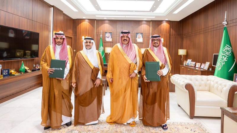 أمير حائل يستقبل نائب وزير البيئة ويشهد توقيع 3 مذكرات تفاهم