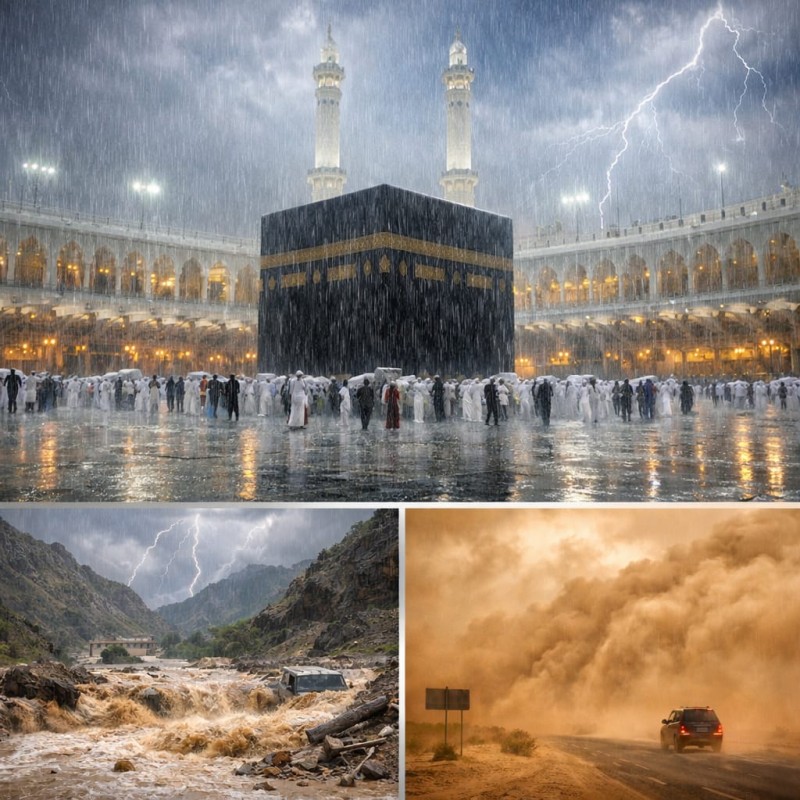 أمطار ورياح مثيرة للغبار بعدة مناطق أمطار ورياح مثيرة للغبار بعدة مناطق