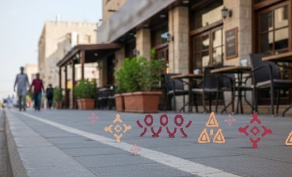 أمانة عسير تنظّم الممرات لتعزيز السلامة والجمالية