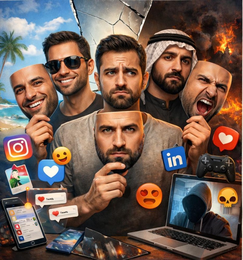 وجوه متعددة حين يفقد الإنسان ملامحه الحقيقية