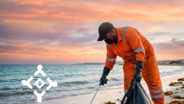 جهود مستمرة لضمان بيئة ساحلية نظيفة وصحية جهود مستمرة لضمان بيئة ساحلية نظيفة وصحية