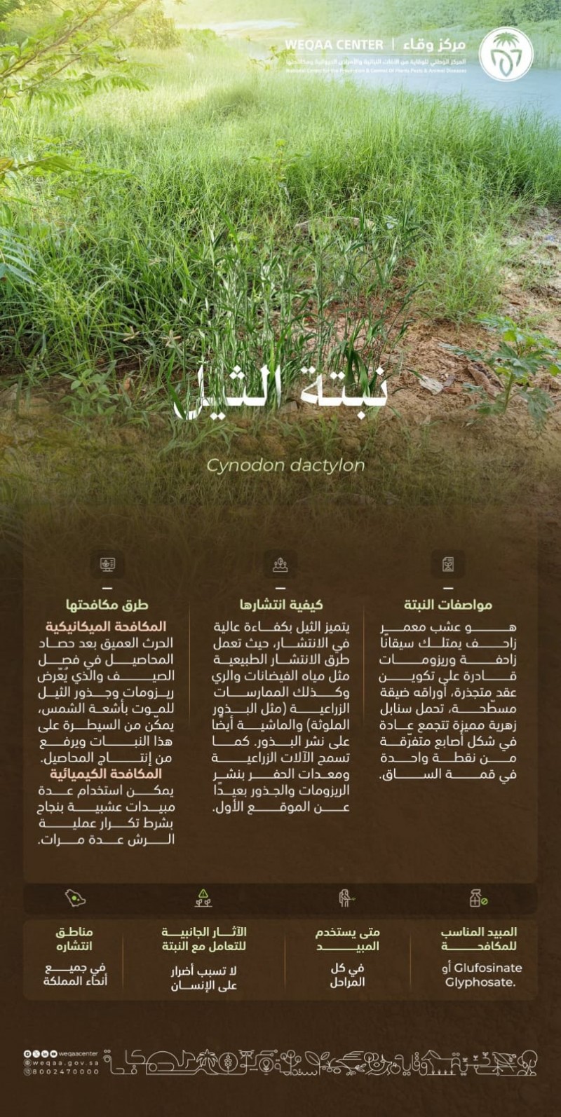 مركز وقاء يوضح أهمية المكافحة المتكاملة