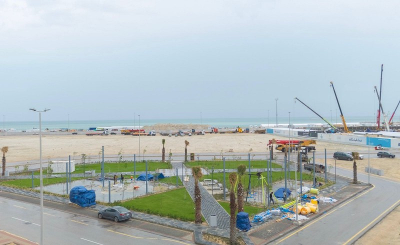 بلدية الخبر تُنجز مشروع حديقة جديدة في حي البحر لتعزيز جودة الحياة