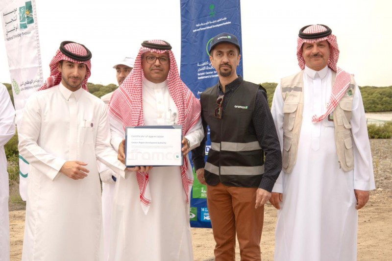 هيئة تطوير المنطقة الشرقية تشارك في حملة استزراع 20 ألف شتلة