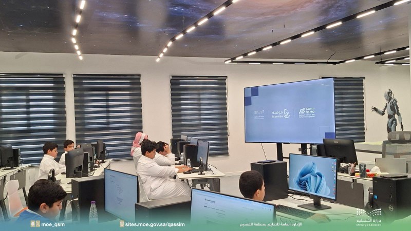 1308 طالبًا وطالبة من تعليم القصيم يؤدون اختبارات أولمبياد نسمو 2026