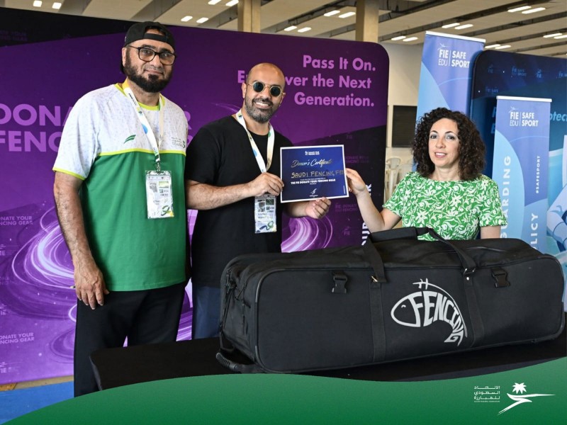 اتحاد المبارزة يحصد تكريمًا دوليًا