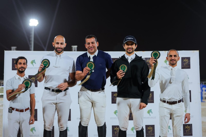 فرسان يحققون المراكز الثلاثة الأولى في شوط Medium بالرياض