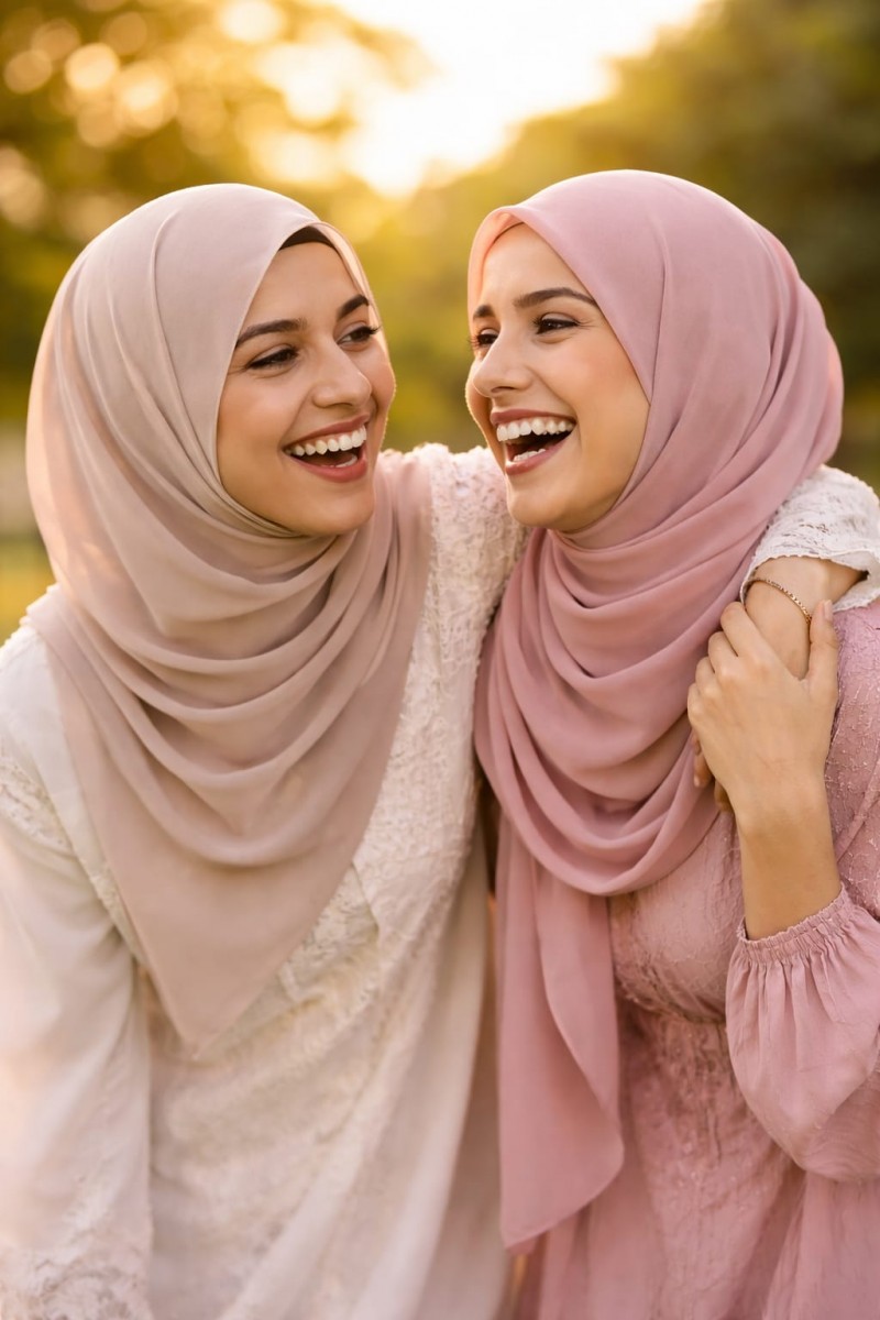 ويخلق الله لكِ صديقةً صدوقة.. لا ترين جمال الدنيا إلا بها