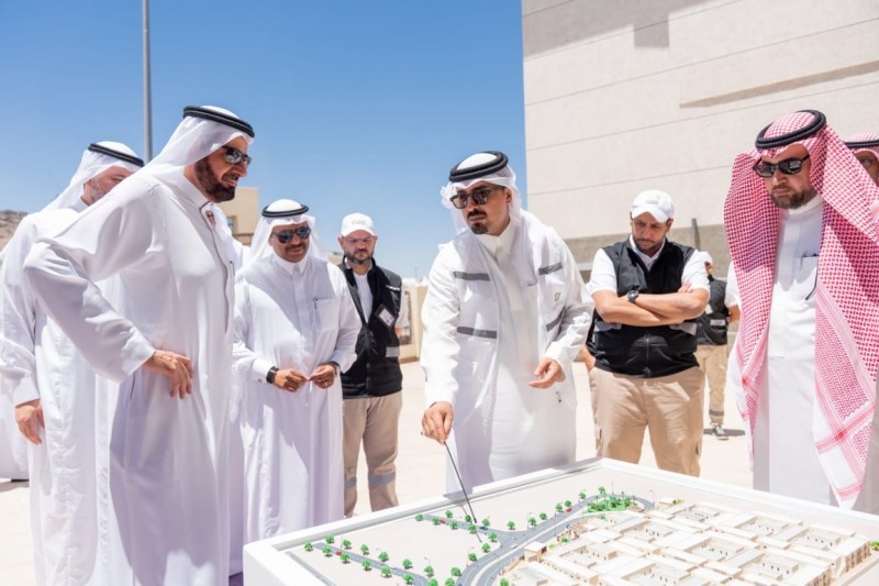 رابية كدانة تعزّز إسكان الحجاج في منى رابية كدانة تعزّز إسكان الحجاج في منى