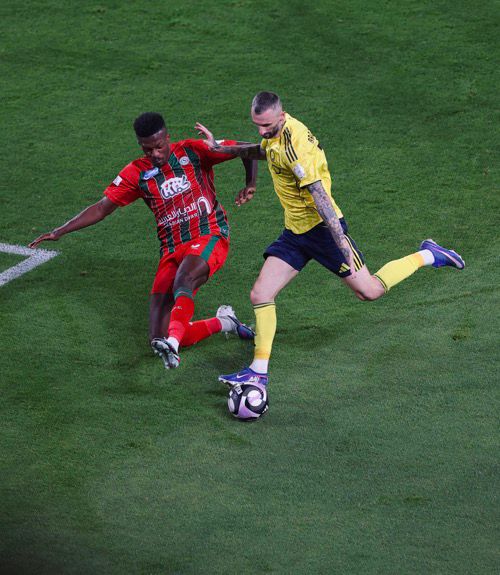 النصر يتجاوز الاتفاق بهدف كومان ويعزز صدارته للدوري