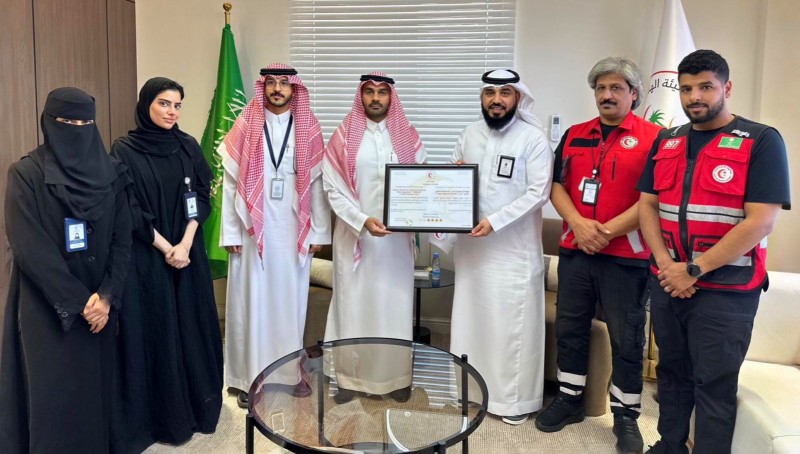 المدينة الصناعية بتبوك تحصد شهادة الامتثال للسلامة الإسعافية