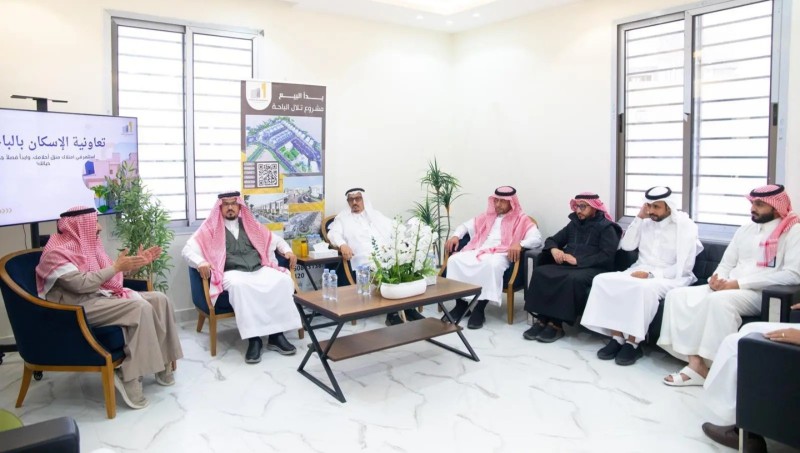 أمين الباحة يتفقد مشروع تلال الباحة السكني ويؤكد دعمه لتوسيع الخيارات السكنية