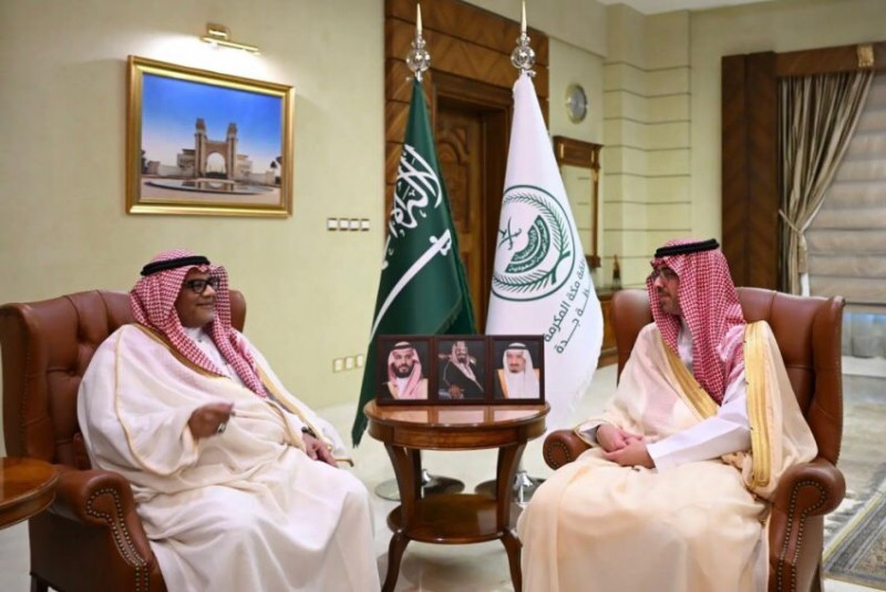 محافظ جدة يستقبل رئيس المركز الوطني للأرصاد