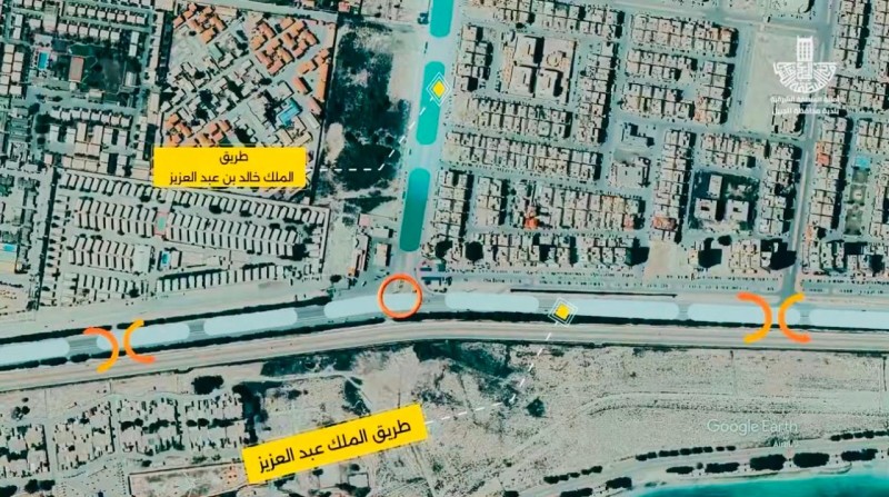 بلدية الجبيل تُغلق 4 إشارات مرورية ضمن خطة لتحسين الانسيابية
