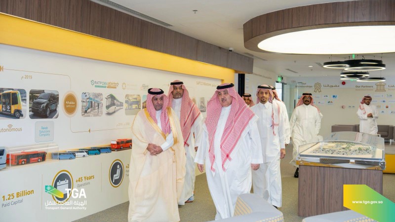 رئيس هيئة النقل يلتقي سابتكو الناقل البري ويطلع على أعمالها ومبادراتها