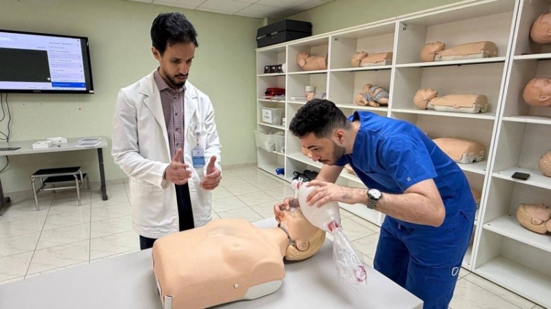 مدينة الملك عبدالله الطبية تطلق برنامج BLS الهجين