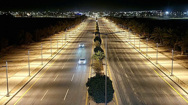 بلدية قرية العليا تنجز تطوير المدخل الشرقي بحلّة حضرية متكاملة