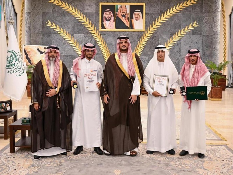 محافظ الطائف يكرّم الفائزين في معرض جنيف للاختراعات
