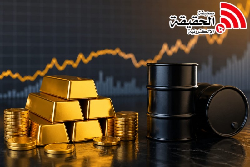 تباين أسعار الذهب والنفط في الأسواق العالمية اليوم