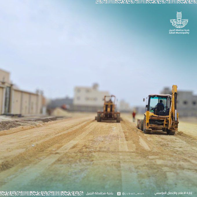 بلدية الجبيل تواصل تطوير البنية التحتية بضاحية الملك فهد