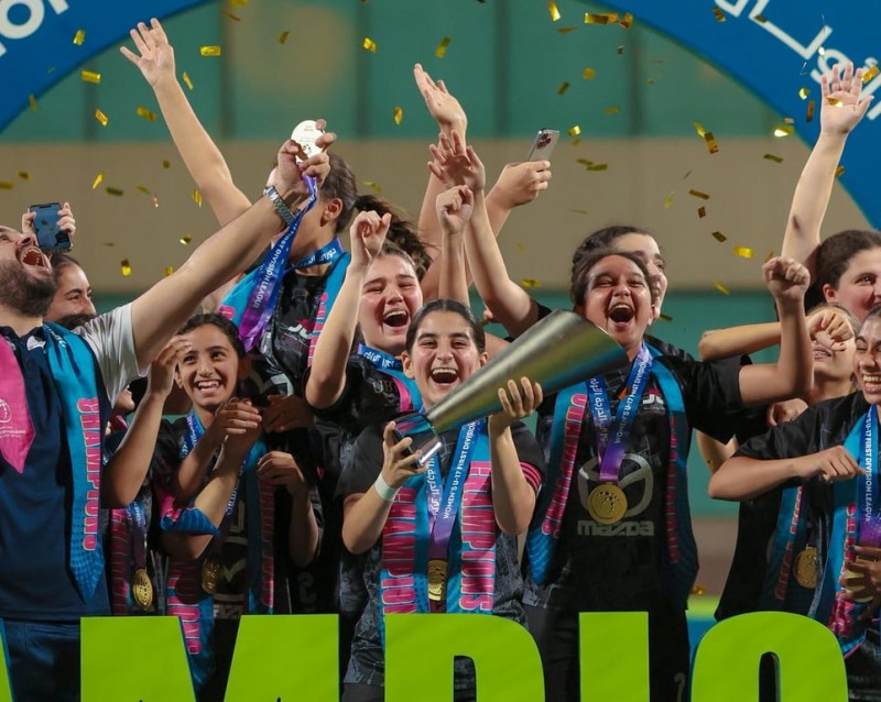 انطلاق إنجاز تاريخي بتتويج جدة يونايتد بلقب الناشئات