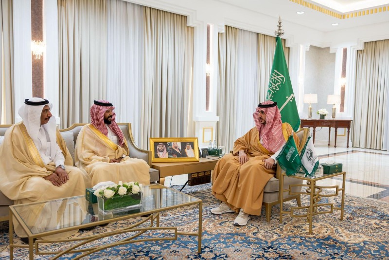 أمير الجوف يستقبل مدير فرع مركز "وقاء" المكلّف بالمنطقة