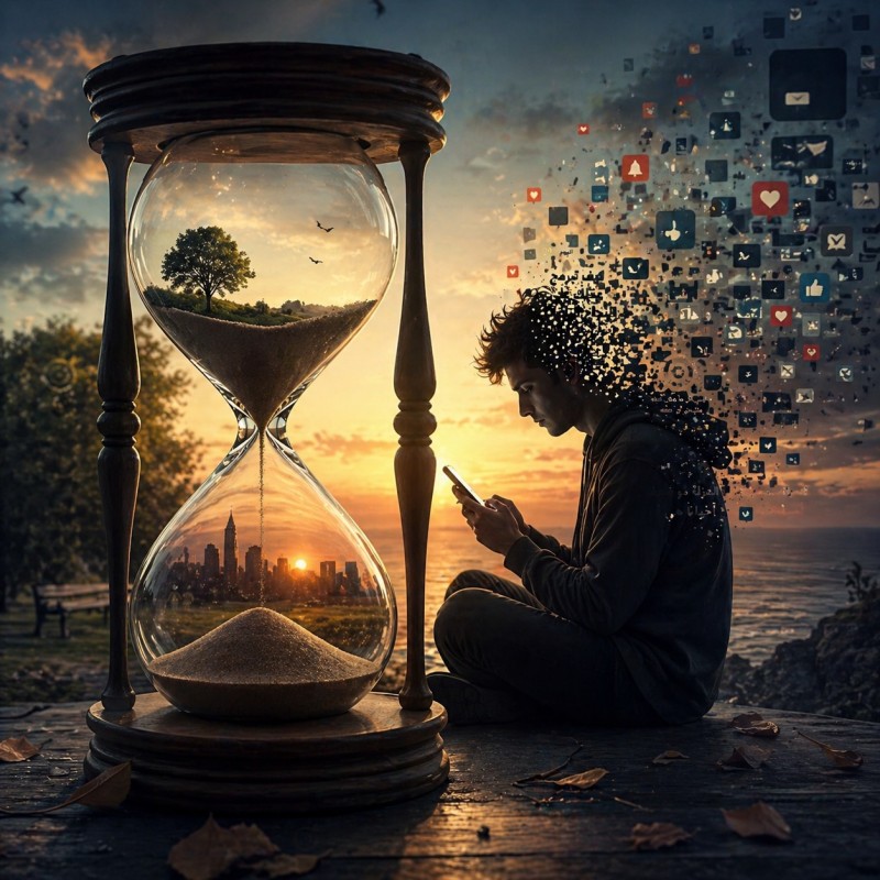 حين يُسرق انتباهك تُكتب حياتك بيدٍ أخرى