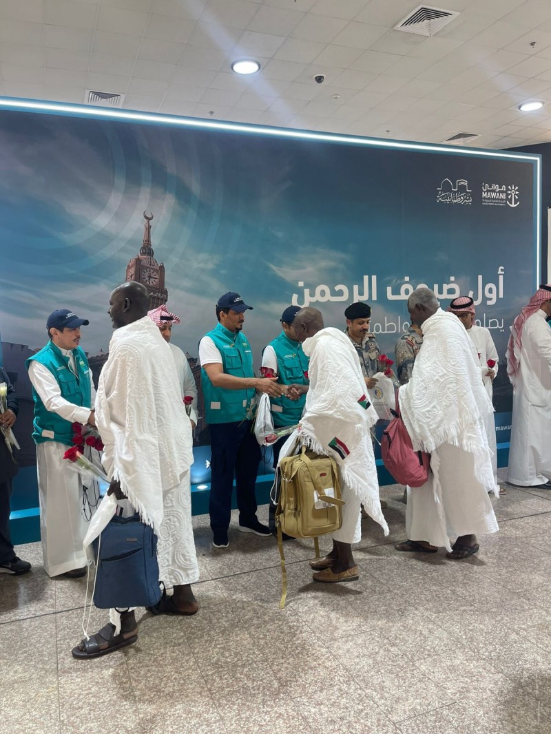 وصول أول فوج من حجاج السودان إلى ميناء جدة
