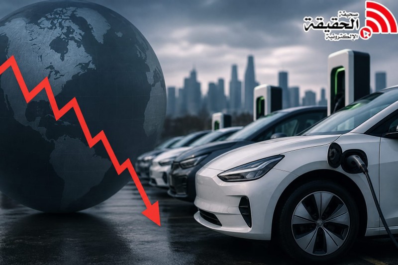 انخفاض مبيعات السيارات الكهربائية عالميًا