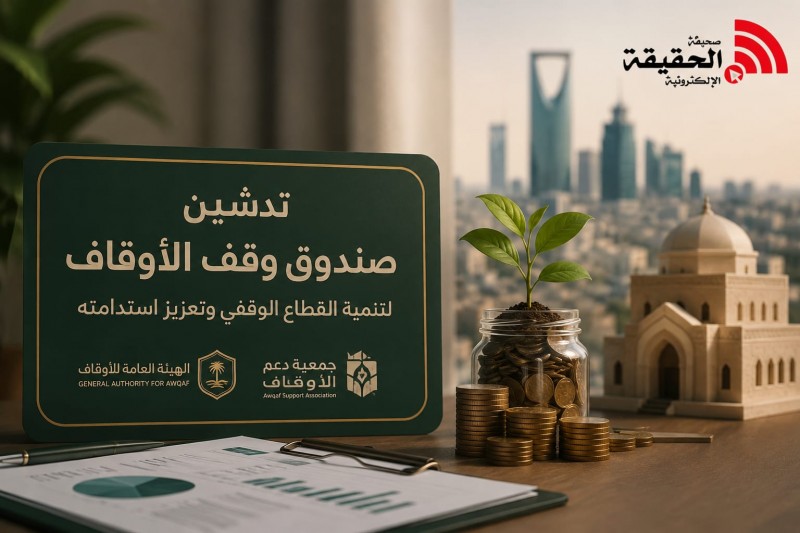 جمعية دعم الأوقاف تُطلق صندوقًا استثماريًا لتنمية القطاع الوقفي