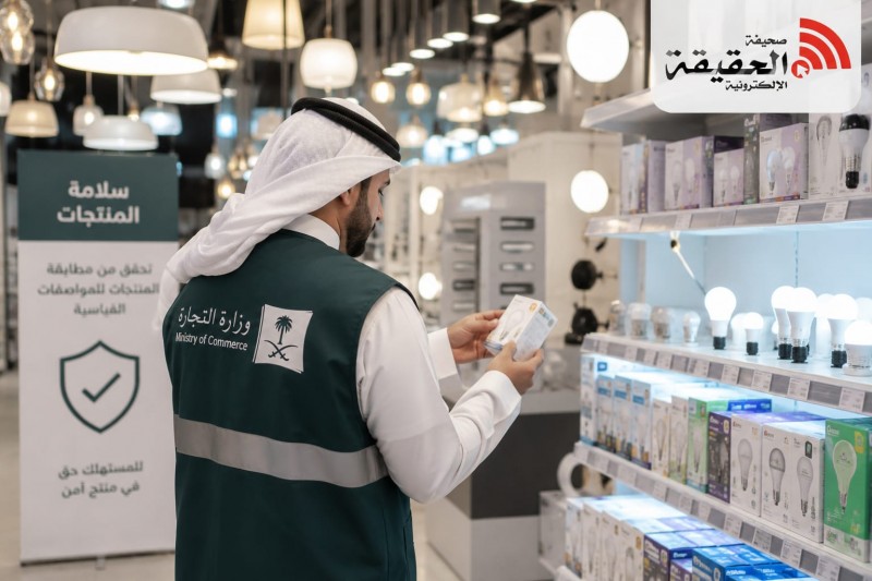 التجارة تكثّف الرقابة على منافذ بيع منتجات الإنارة بالمملكة