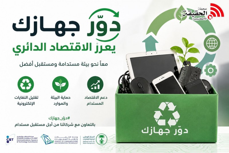 دوّر جهازك يعزز الاقتصاد الدائري