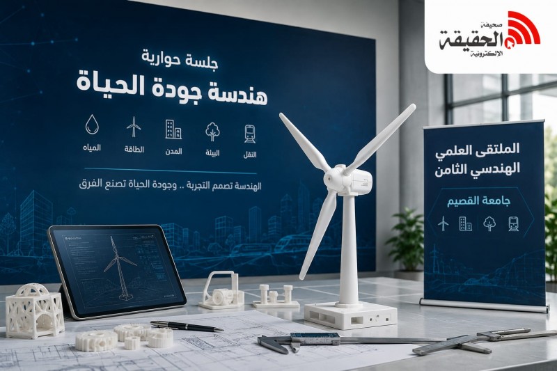 جامعة القصيم تناقش هندسة جودة الحياة وتنفذ هاكاثون لتوربينات الرياح