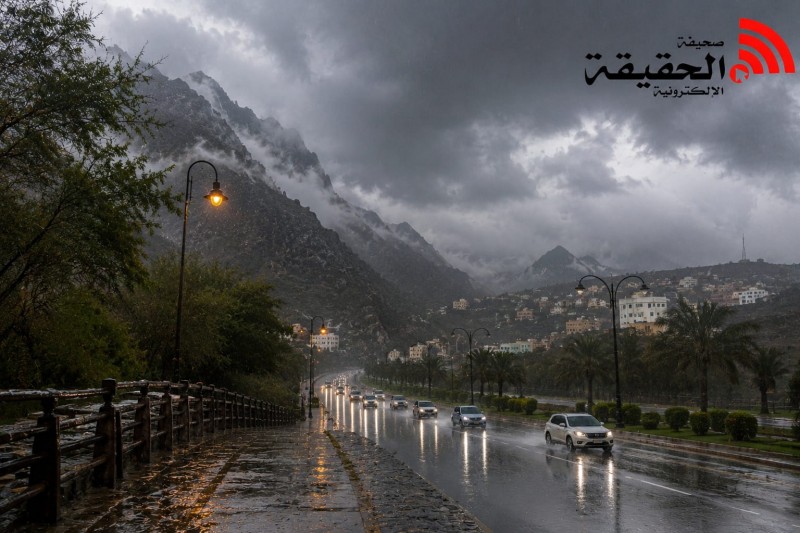 أمطار رعدية ورياح مثيرة للأتربة تؤثر على عدة مناطق بالمملكة