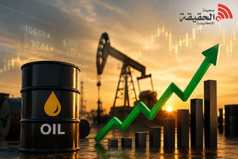 صعود أسعار النفط يدفع خام برنت فوق 104 دولارات