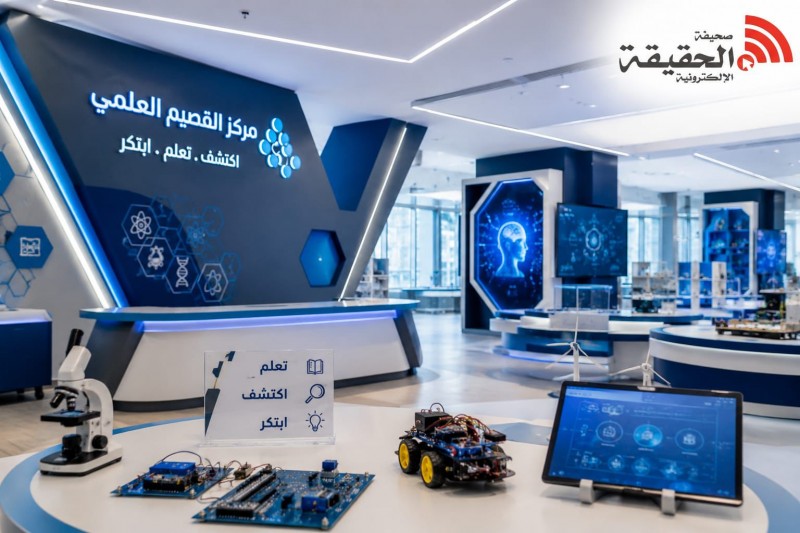 مركز القصيم العلمي يواصل تطوير بيئات التعلّم الحديثة