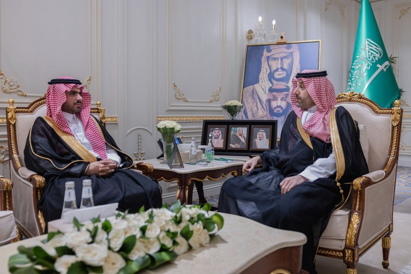نائب أمير الشمالية يستقبل مدير نادي الداخلية