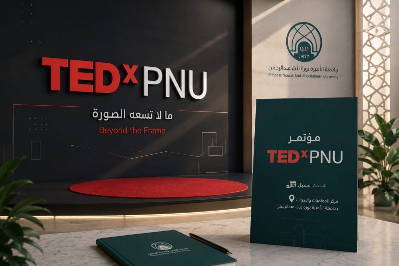جامعة الأميرة نورة تُنظّم مؤتمر TEDxPNU لتعزيز الإلهام والابتكار