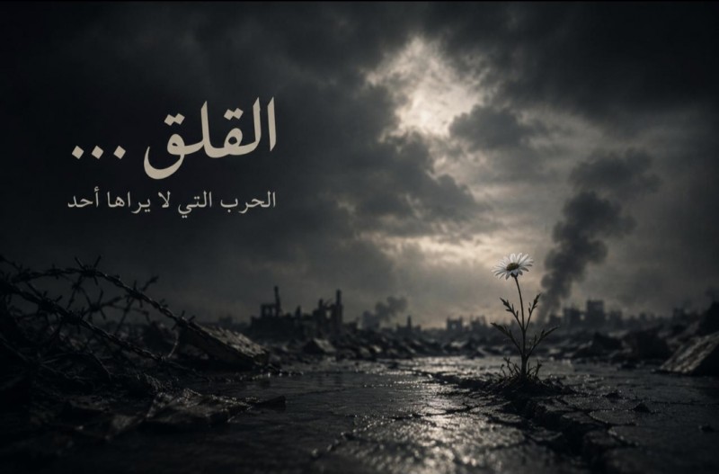 القلق الحرب التي لا يراها أحد