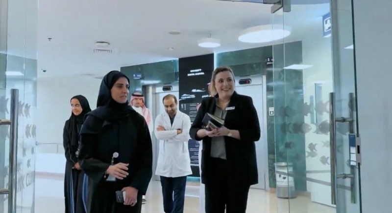 مستشفى طب الأسنان الجامعي يحصل على اعتمادات دولية