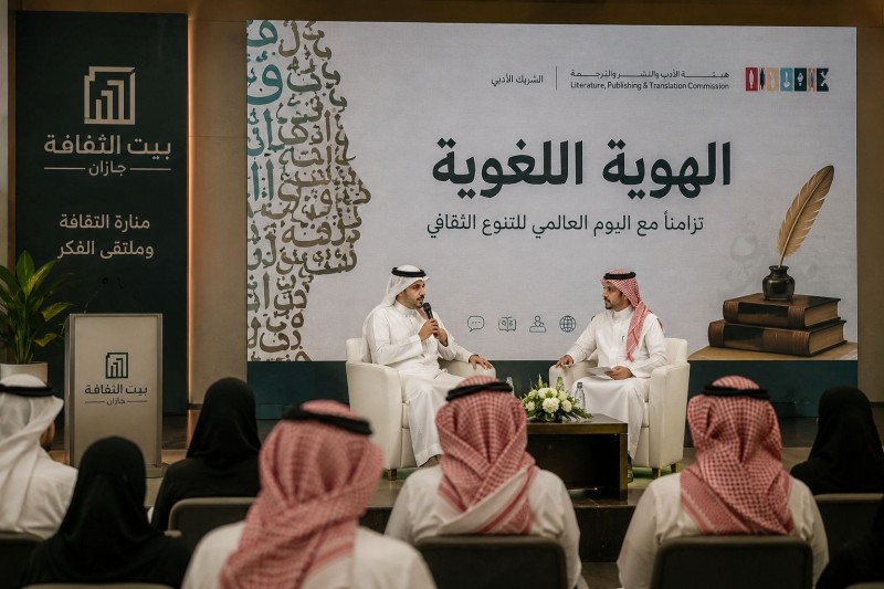 بيت الثقافة بجازان يناقش الهوية اللغوية وأثرها في تعزيز الوعي الثقافي