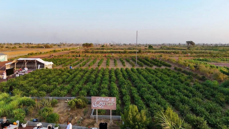 مزارع جازان الريفية تجذب زوار العيد بالأجواء المعتدلة
