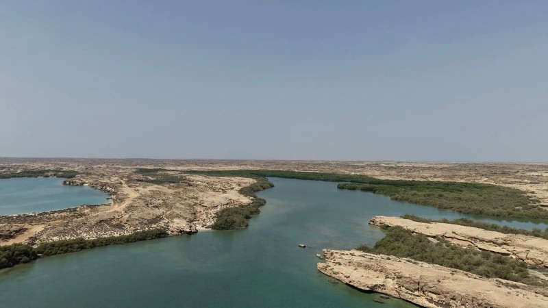 القندل بفرسان.. طبيعة بحرية تجذب الزوار في العيد